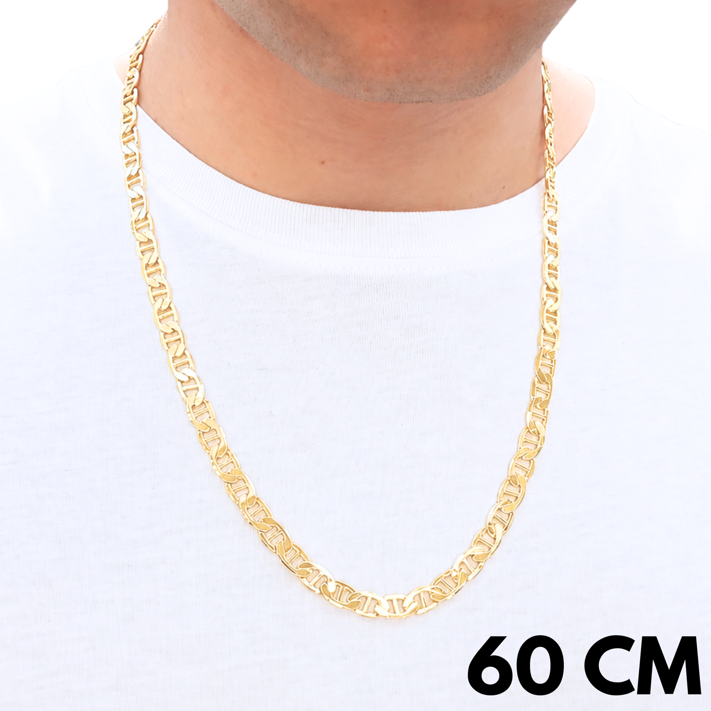 Gold Mariner Chain - 7mm