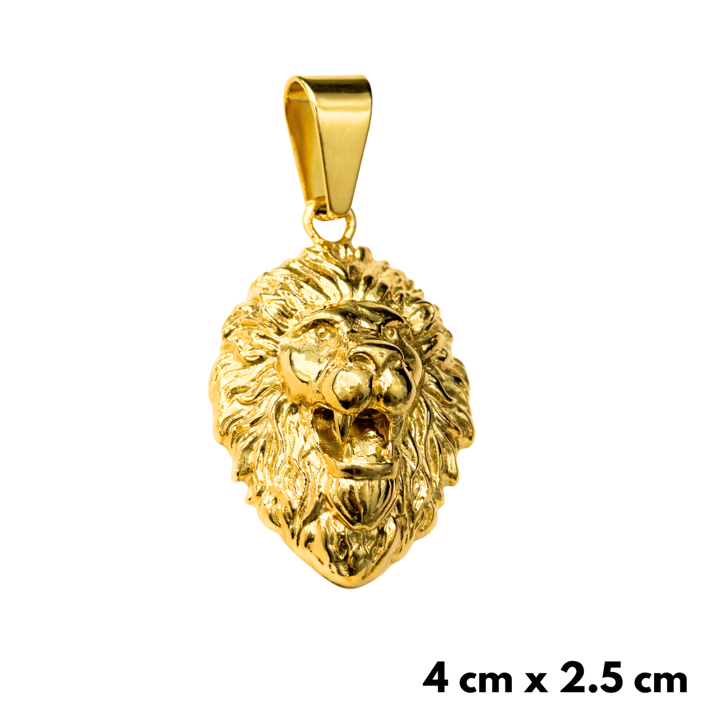 Lion Pendant Gold