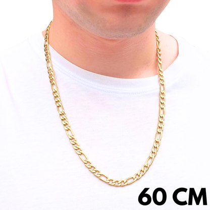 Gold Figaro Chain - 7mm