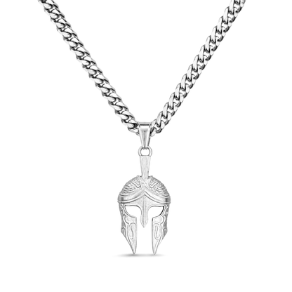 Sparta Pendant White Gold