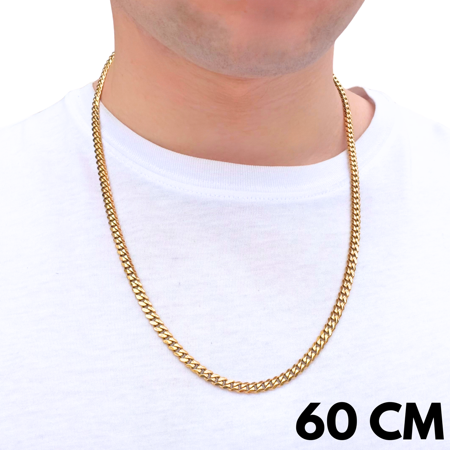 Gold Cuban Chain - 5mm