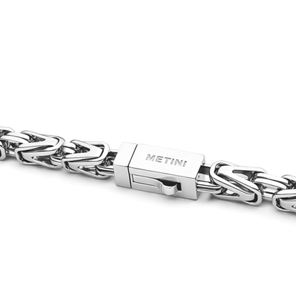 White Gold Imperial Chain - 8mm
