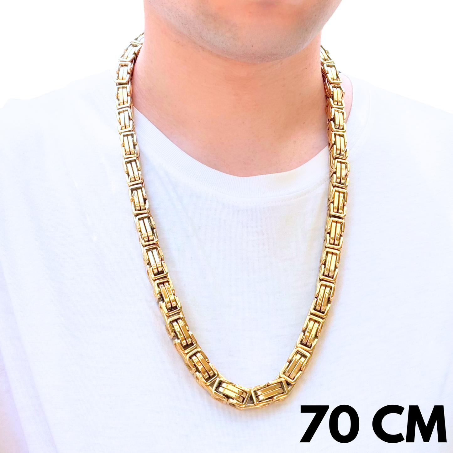 Gold Royal Chain - 12mm