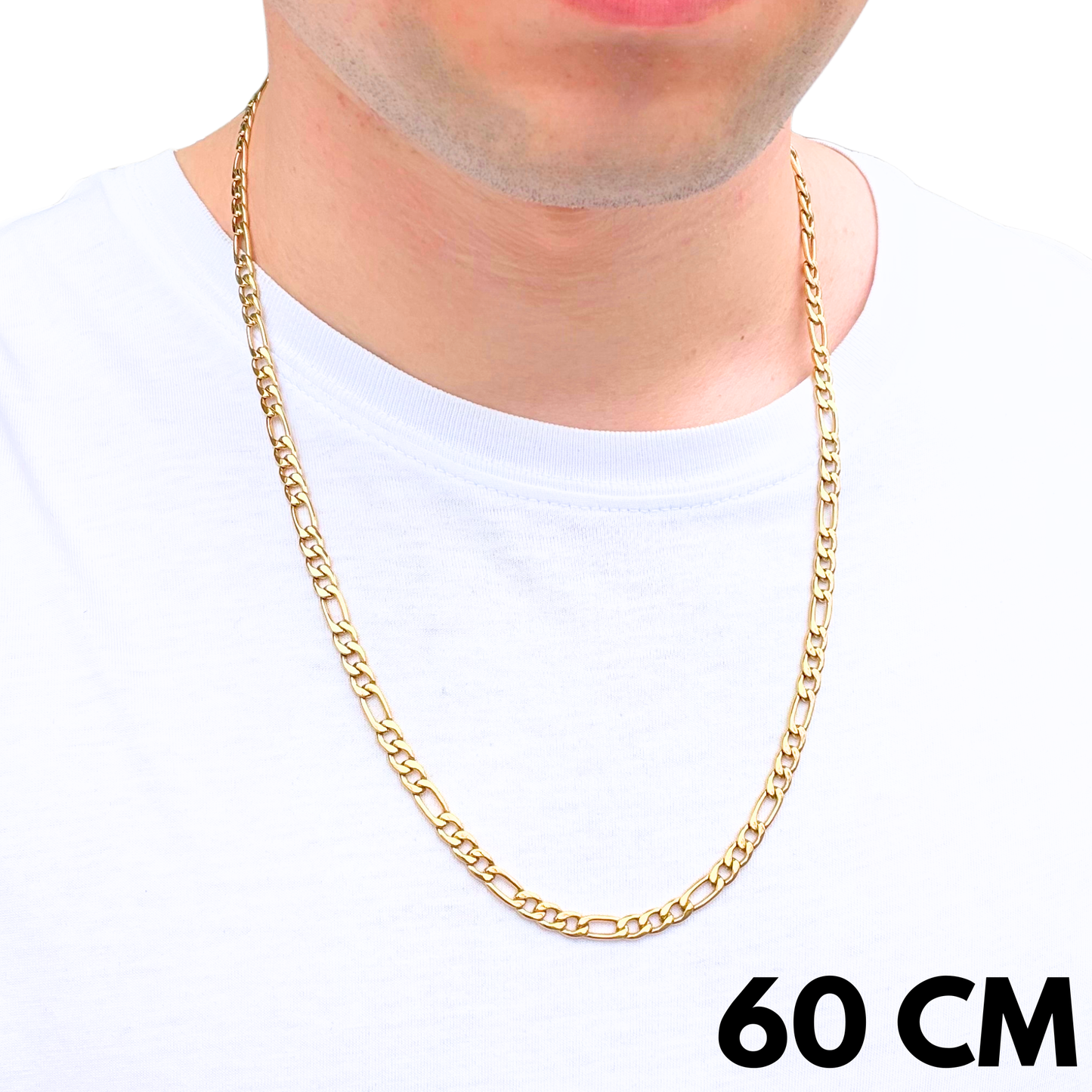 Gold Figaro Chain - 5mm
