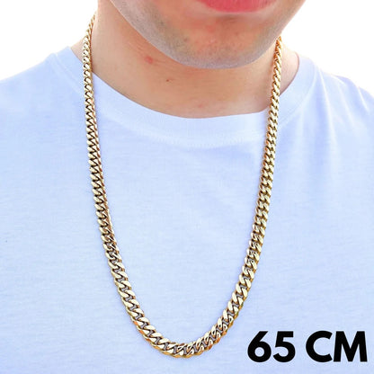 Gold Cuban Chain - 8mm