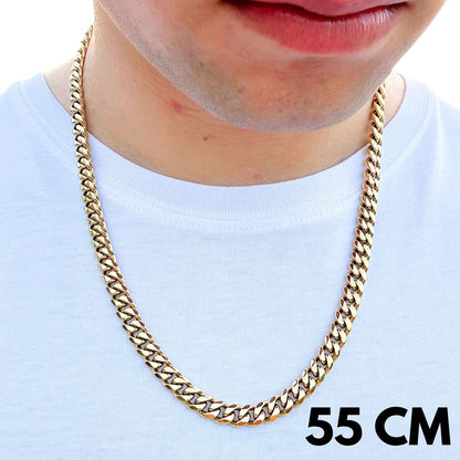 Gold Cuban Chain - 8mm