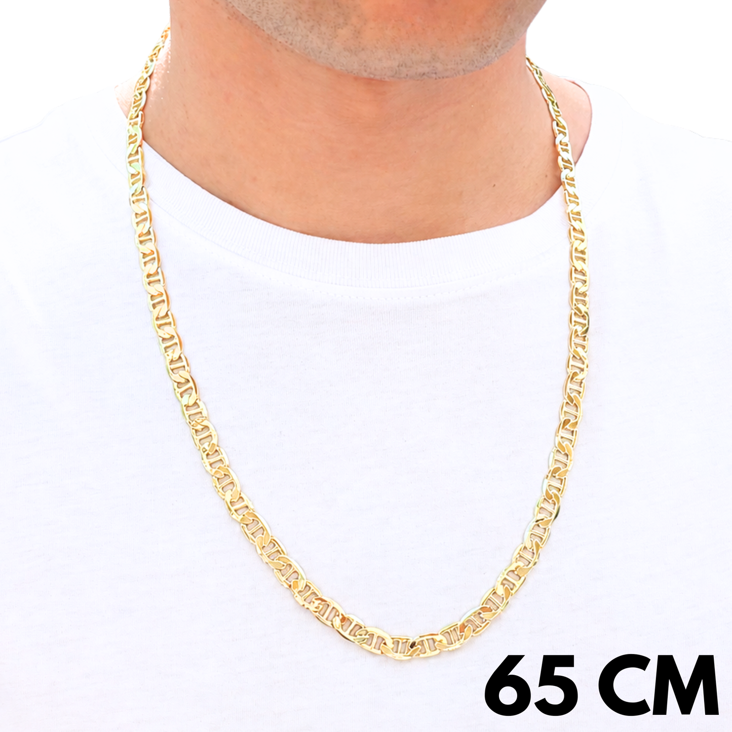 Gold Mariner Chain - 7mm