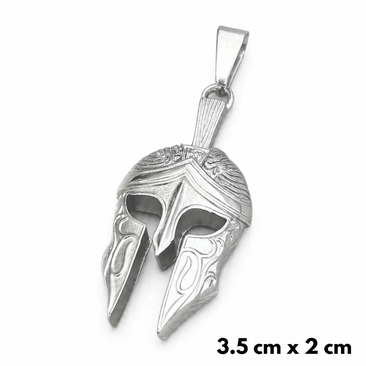 Sparta Pendant White Gold
