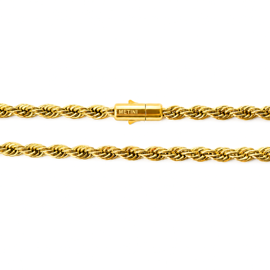 Gold Rope Chain - 8mm