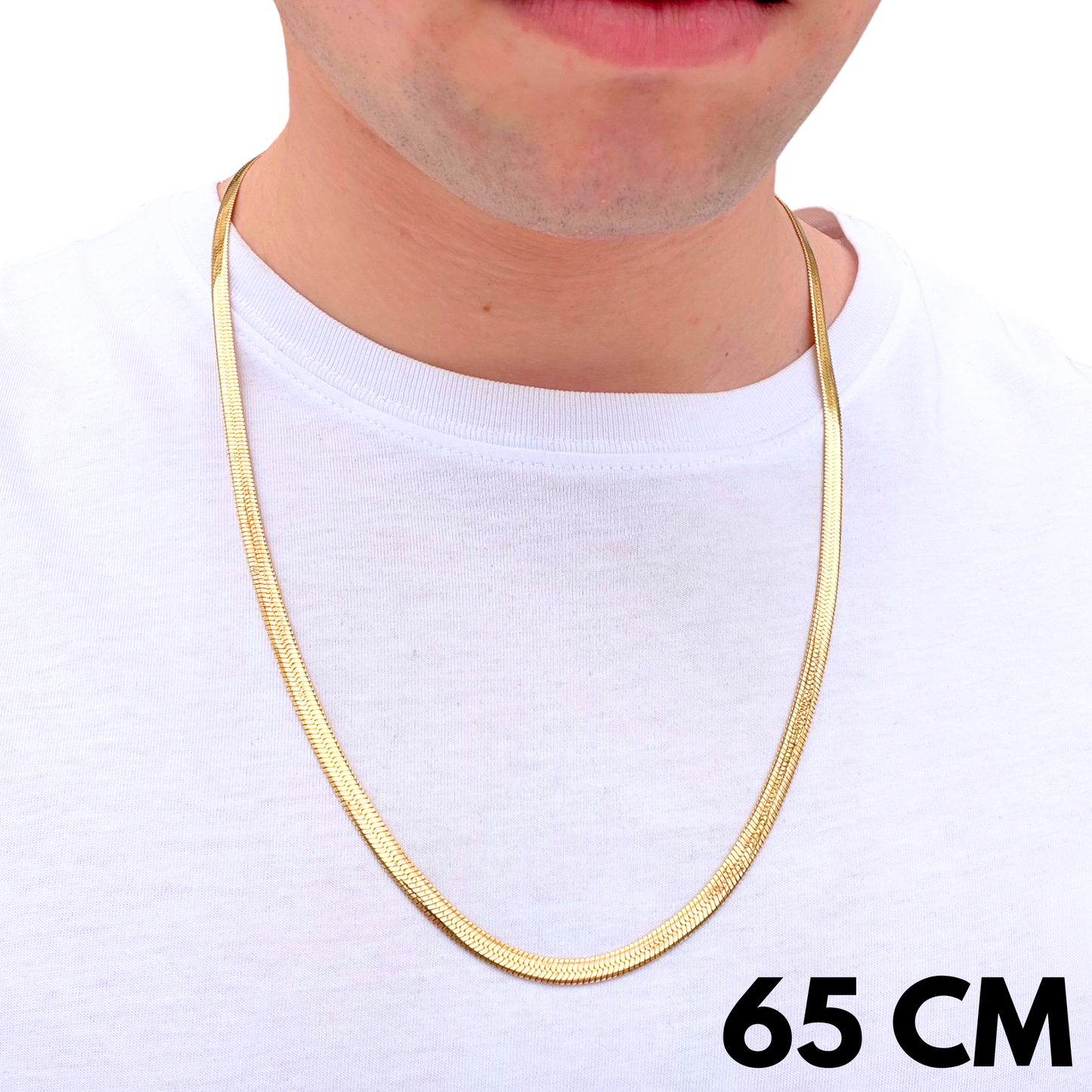 Gold Snake Chain - 5mm