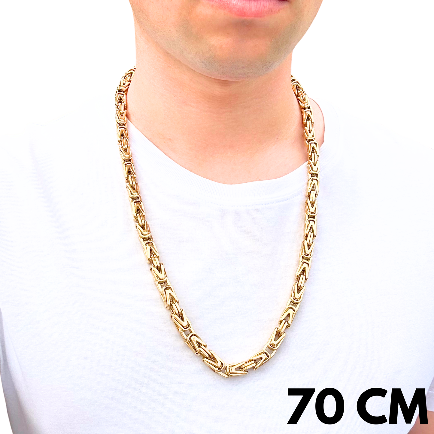 Gold Imperial Chain - 8mm