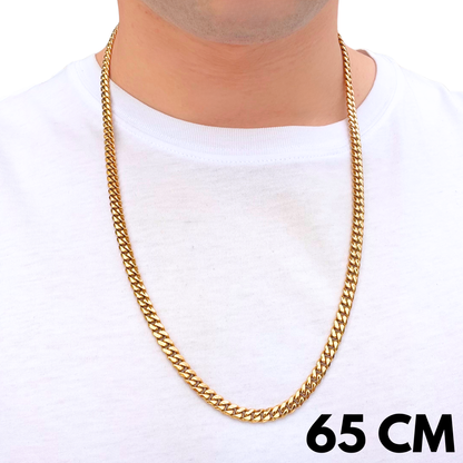 Gold Cuban Chain - 6mm