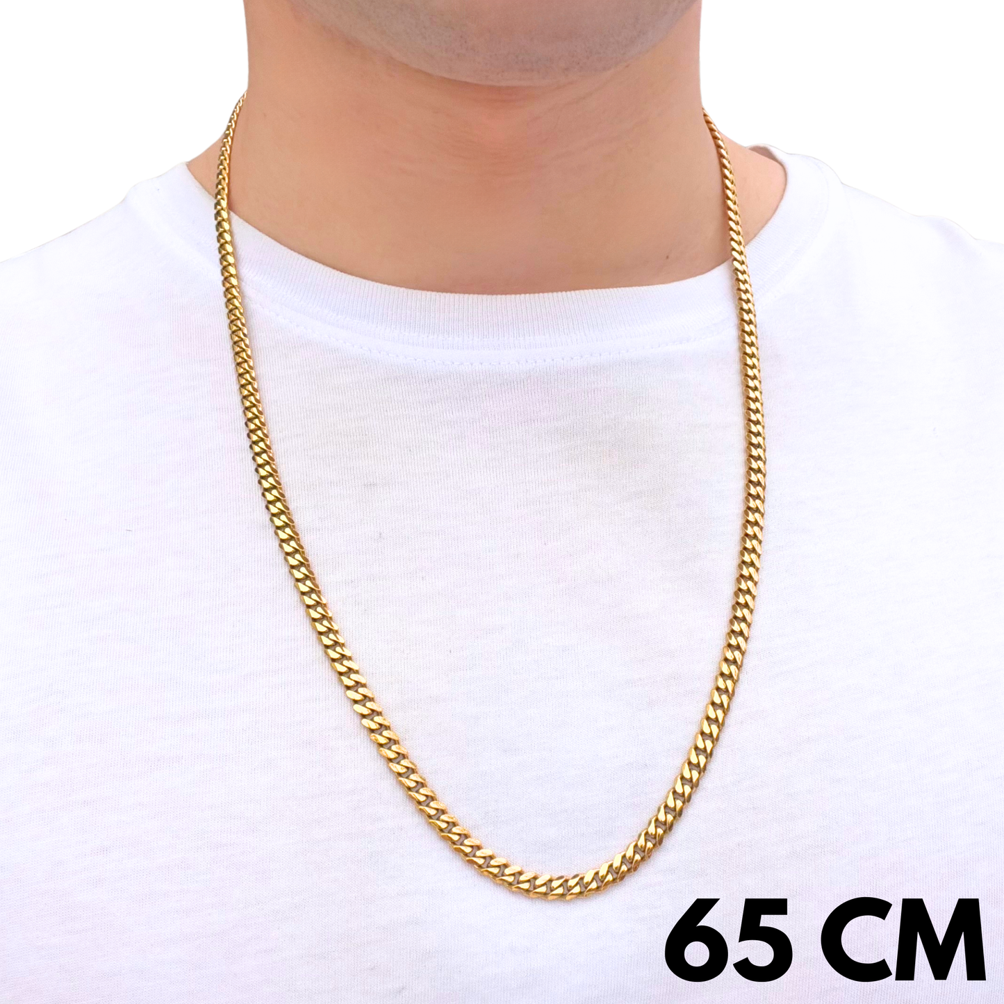 Gold Cuban Chain - 5mm