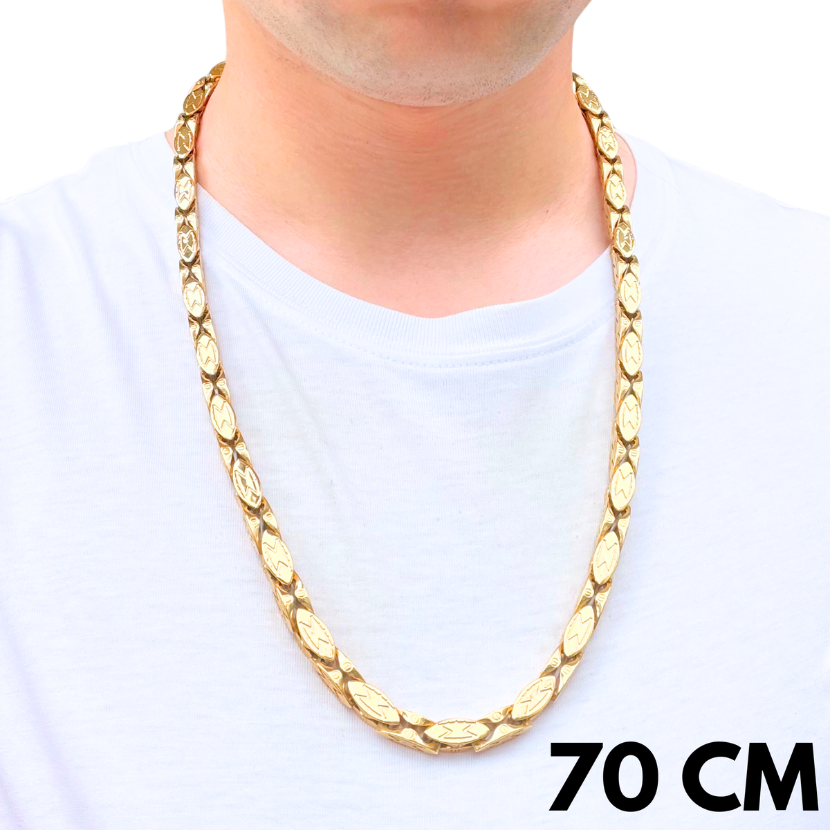 Gold Magnate Chain - 7mm