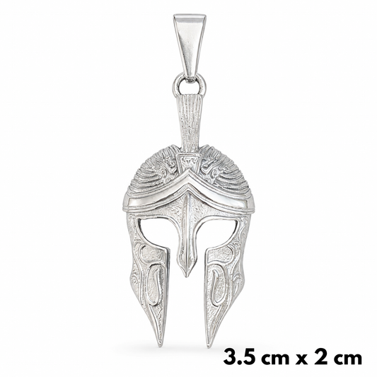 Sparta Pendant White Gold