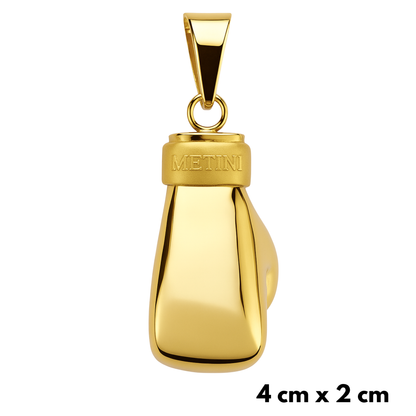 Boxing Glove Pendant Gold