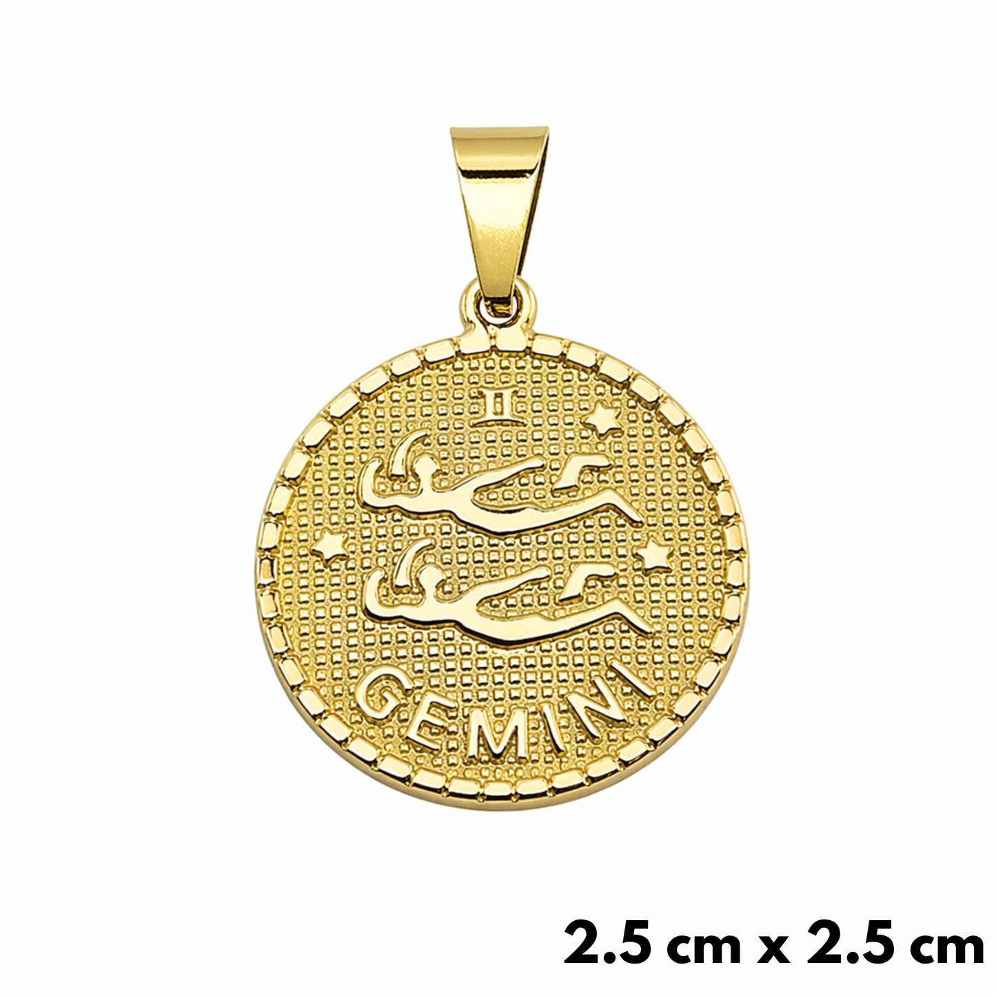 Gemini Pendant Gold