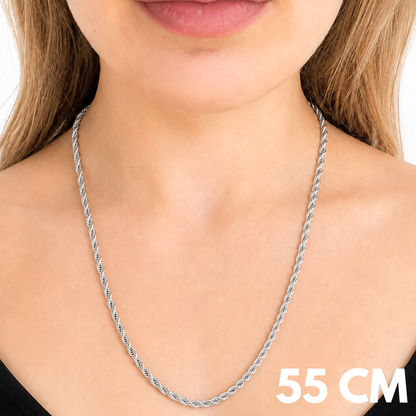 Women's Rope Chain - 4mm