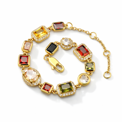 Women's Gold Spectrum Bracelet