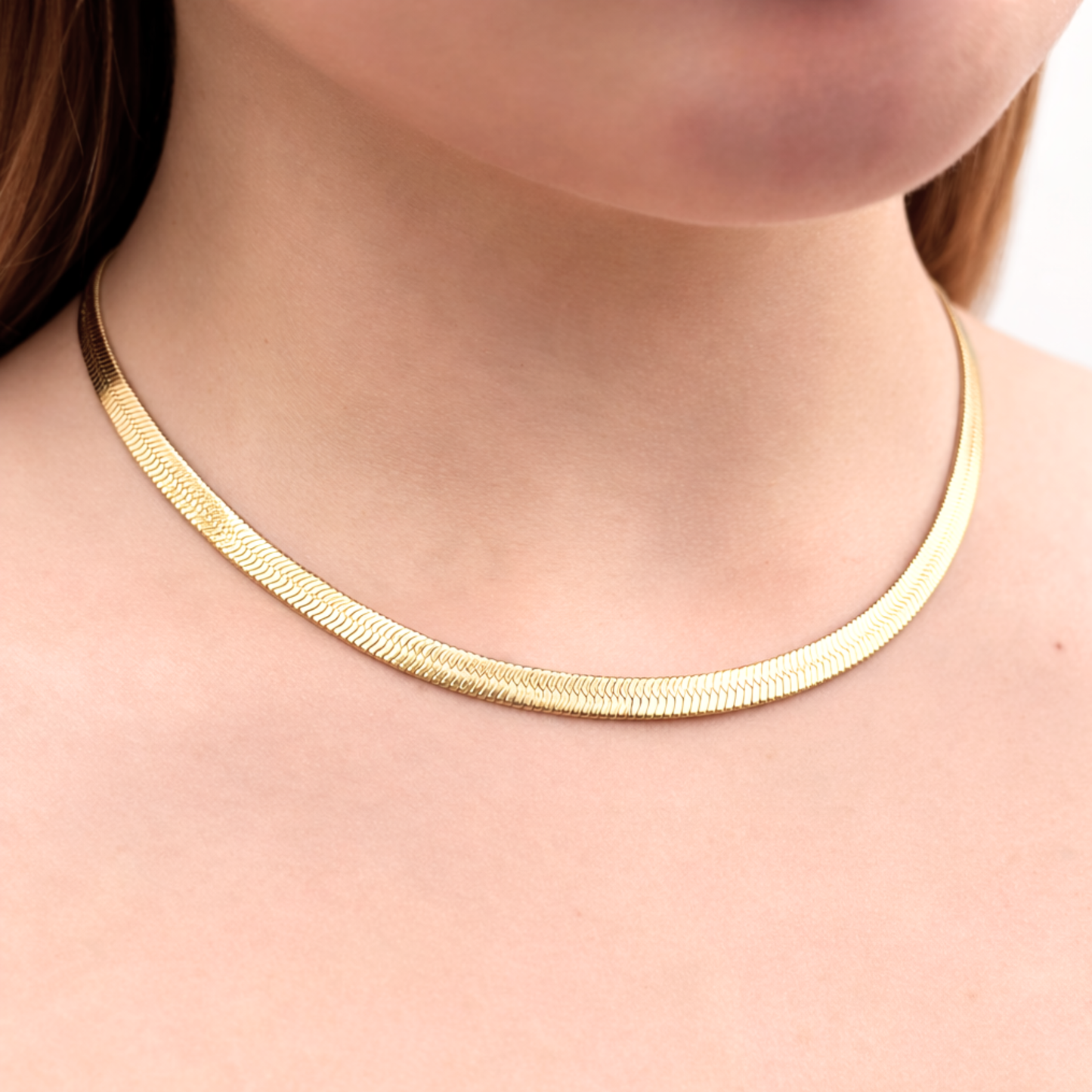 Women's Gold Snake Chain - 5mm