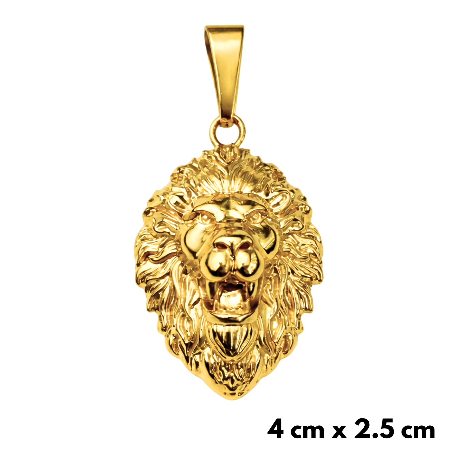 Lion Pendant Gold