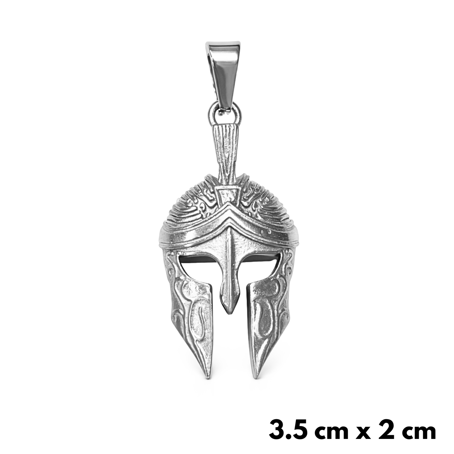 Sparta Pendant White Gold