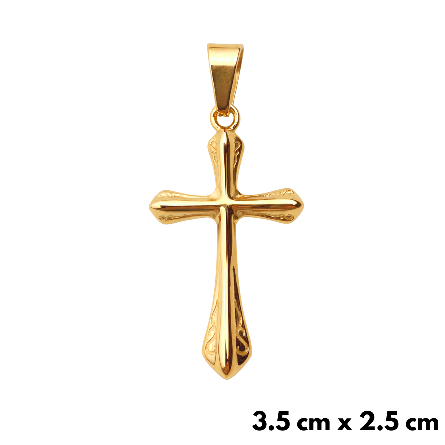 Grace Cross Pendant Gold