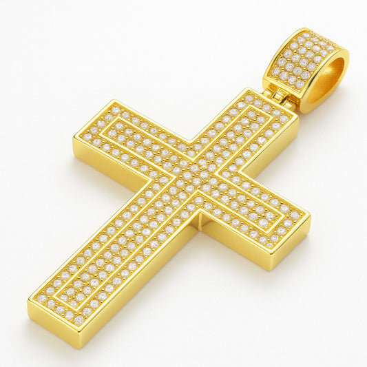 Loyalty Cross Pendant Gold
