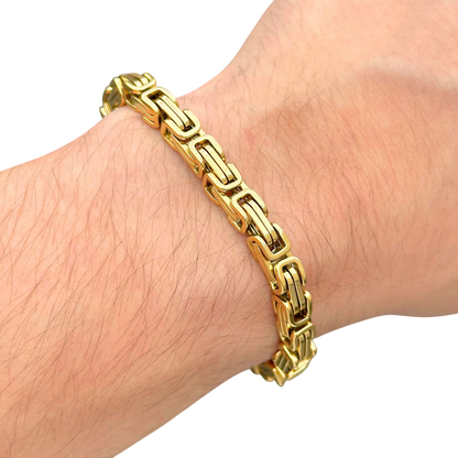 Gold Royal Bracelet - 6mm