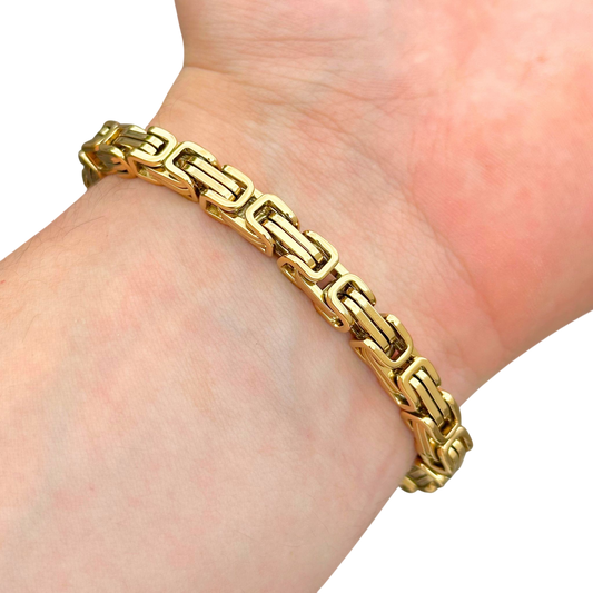 Gold Royal Bracelet - 6mm