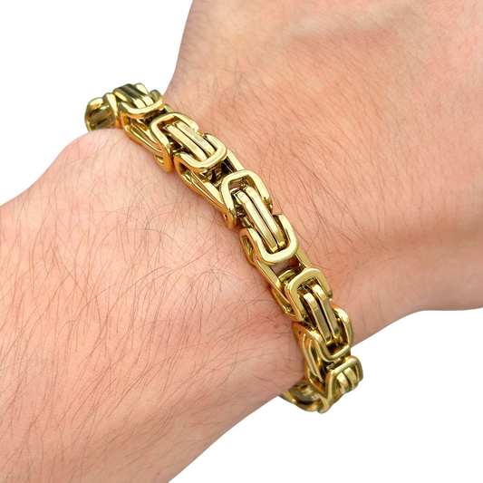 Gold Royal Bracelet - 8mm