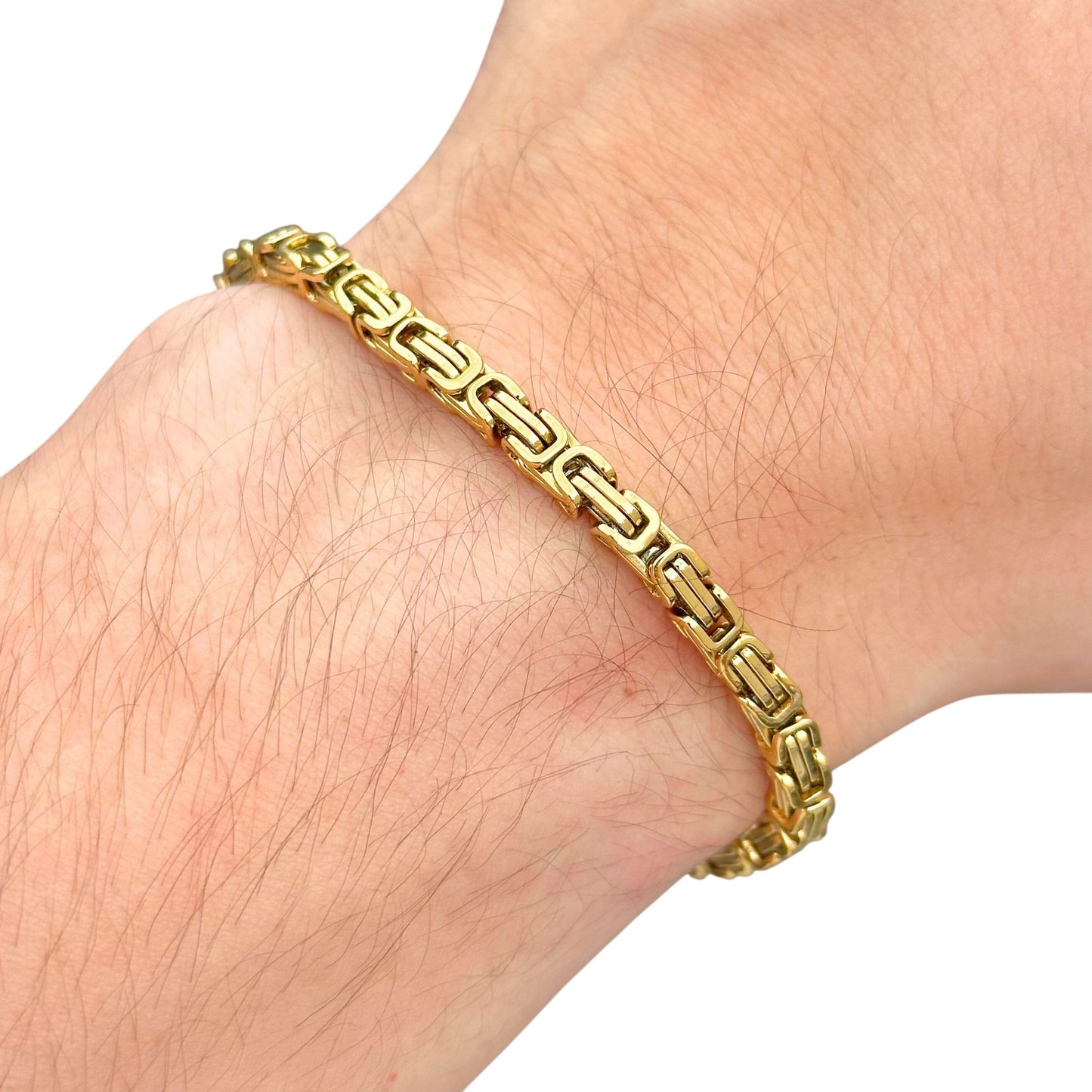 Gold Royal Bracelet - 4mm