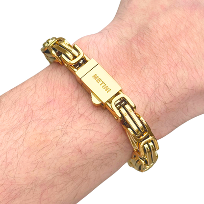 Gold Royal Bracelet - 10mm
