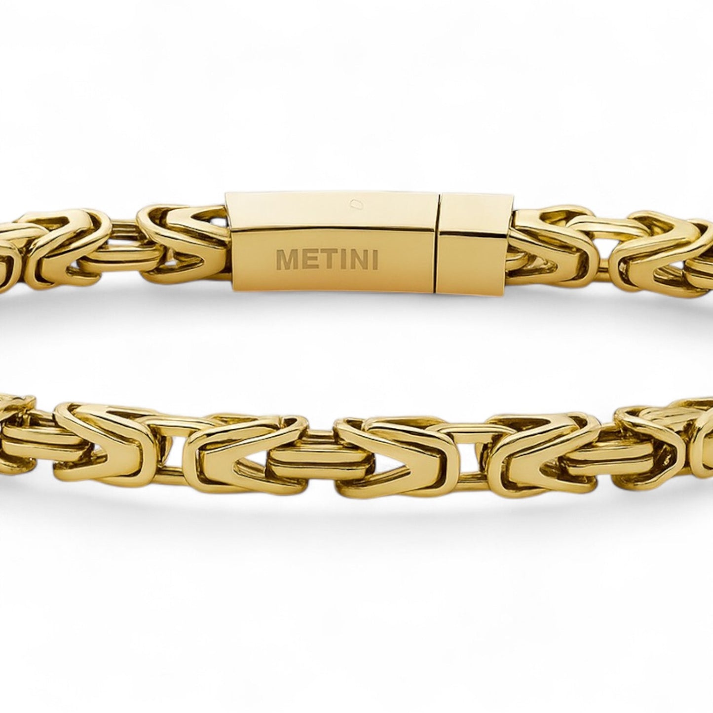 SET - Gold Imperial Chain 6mm + Eagle Pendant Gold
