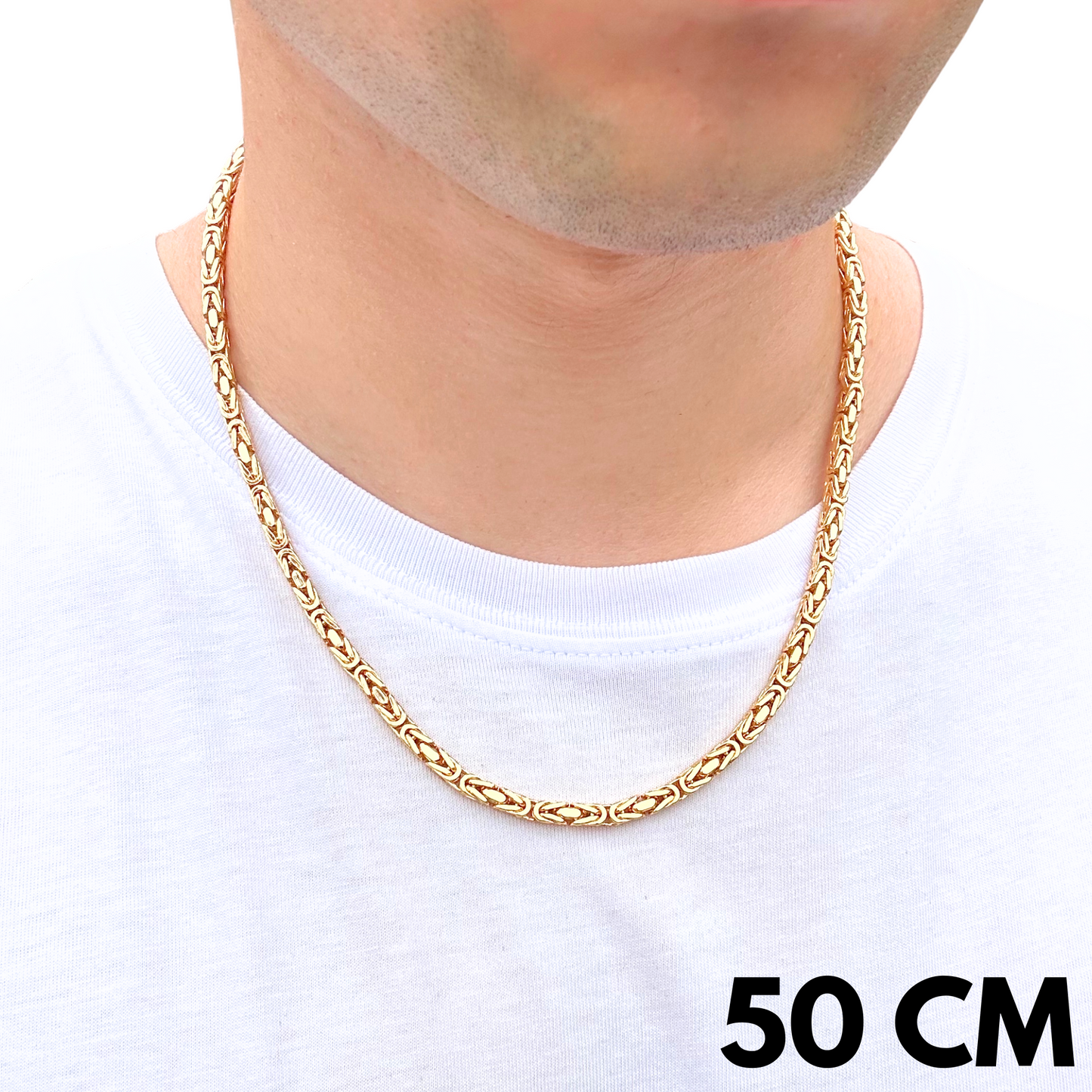 Gold Imperial Chain - 4mm