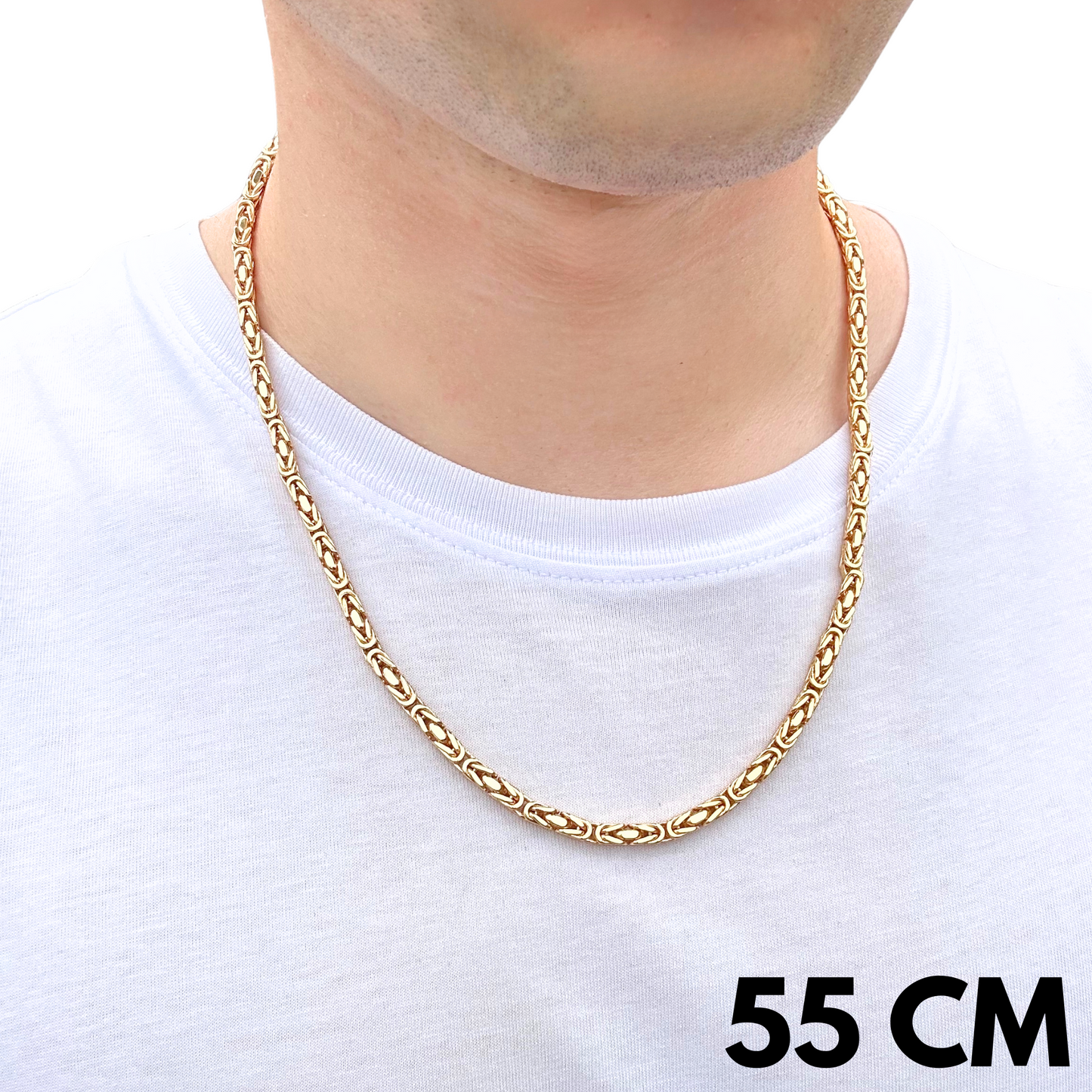 Gold Imperial Chain - 4mm