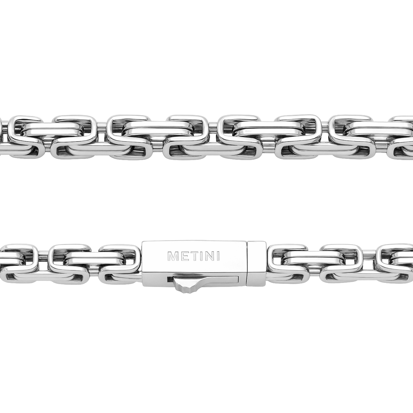 White Gold Royal Chain - 4mm