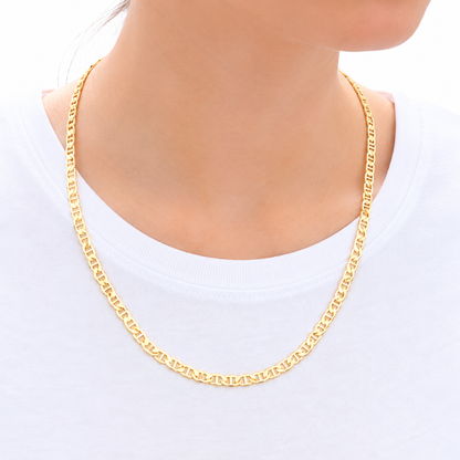 Women's Gold Mariner Chain - 5mm