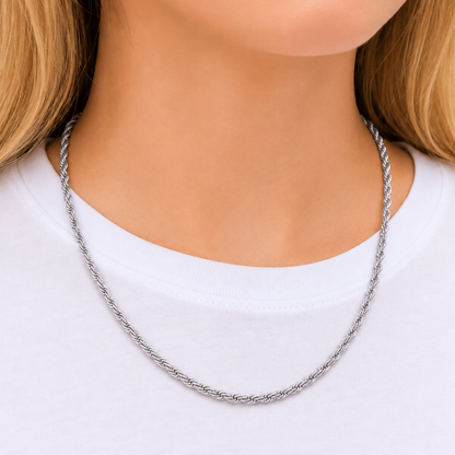 Women's Rope Chain - 4mm