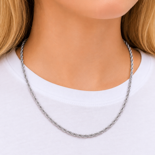 Women's Rope Chain - 4mm