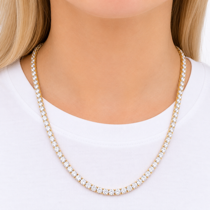 Women's Gold Tennis Chain - 5mm