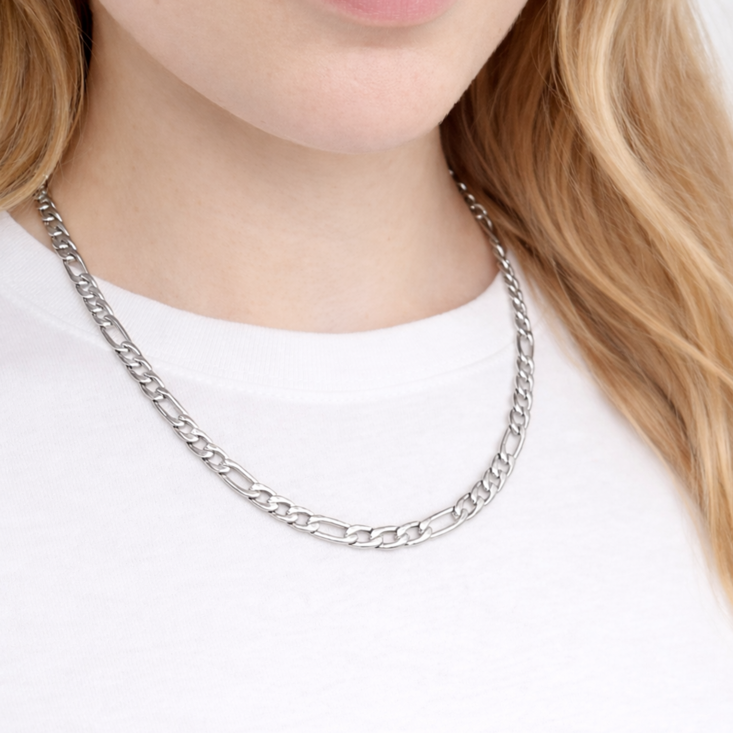Women's Figaro Chain - 7mm