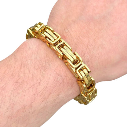 Gold Royal Bracelet - 12mm