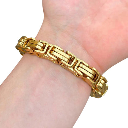Gold Royal Bracelet - 12mm