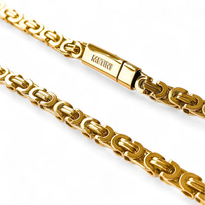 Gold Noble Chain - 6mm