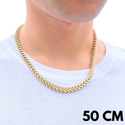 Gold Franco Chain - 6mm