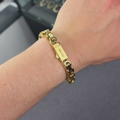 Gold Royal Bracelet - 8mm