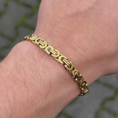 Gold Noble Bracelet - 6mm