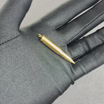 Bullet Pendant Gold
