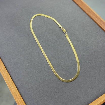 Women's Gold Snake Chain - 5mm